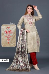 Discos velvet kurti set