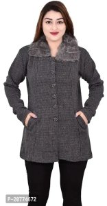 Collared neck cardigan