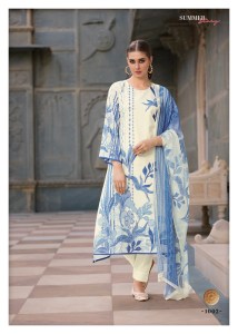 Pure mul cotton suit